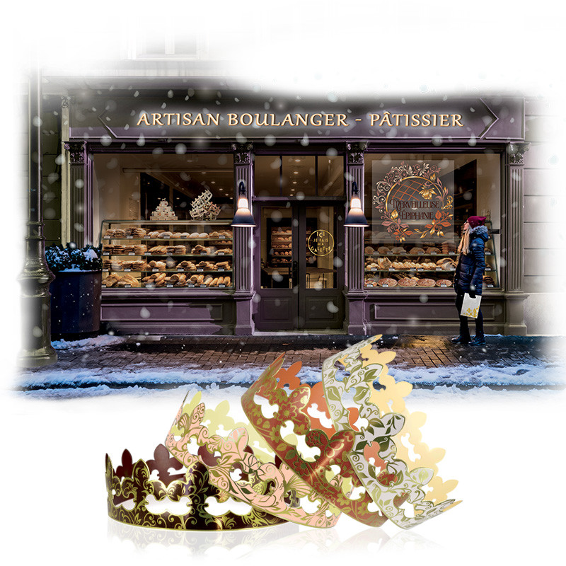 Produits de l'Épiphanie Alcara Kit Déco « Élégance »