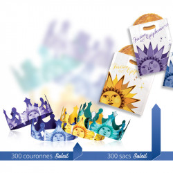 Produits de l'Épiphanie Alcara Kit Grand Jeu « Le Roi...