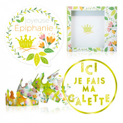 Kit décoration Floral pour magasin - Alcara créateur de fèves